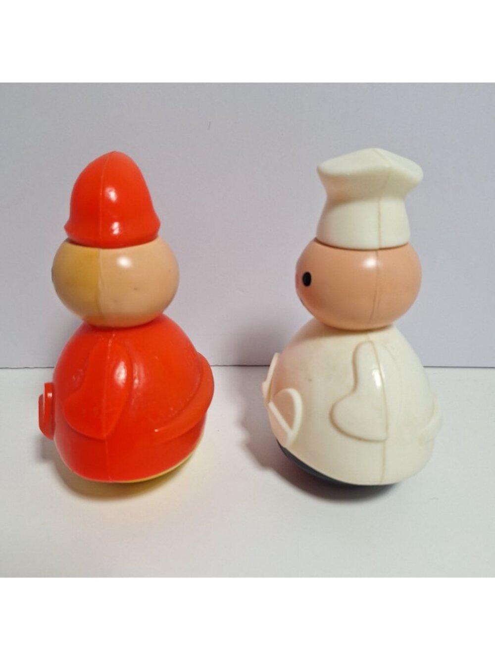 Baker Candlestick Maker 3 Men In A Tub Roly Poly Lot Fisher Price Vintage 1970s - Picture 3 of 16